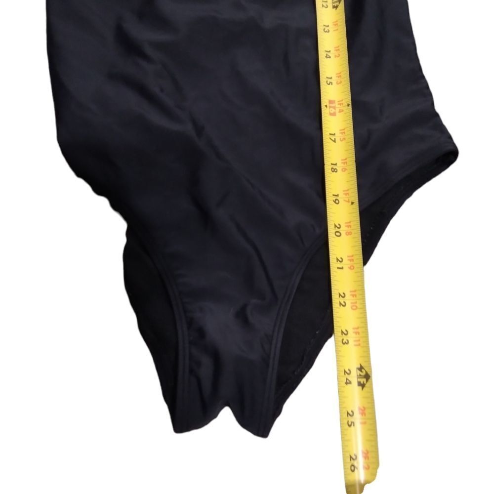 ARIZONA JEANS Black one piece mermaid swimsuit S - Picture 5 of 5